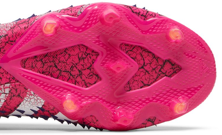 Adidas Predator Freak1 Low FG Demonskin   Black Shock Pink
