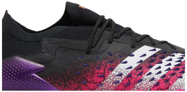 Adidas Predator Freak1 Low FG Demonskin   Black Shock Pink