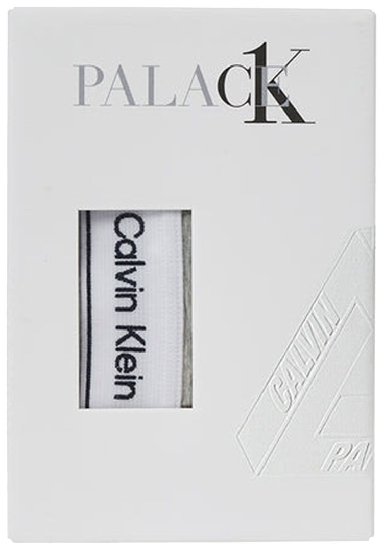 Palace x Calvin Klein Women Unlined Bralette Light Grey Heather