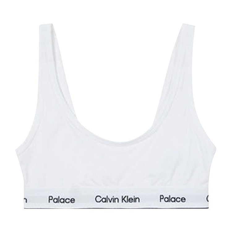 Buy Palace x Calvin Klein Women Unlined Bralette 'Classic White ...