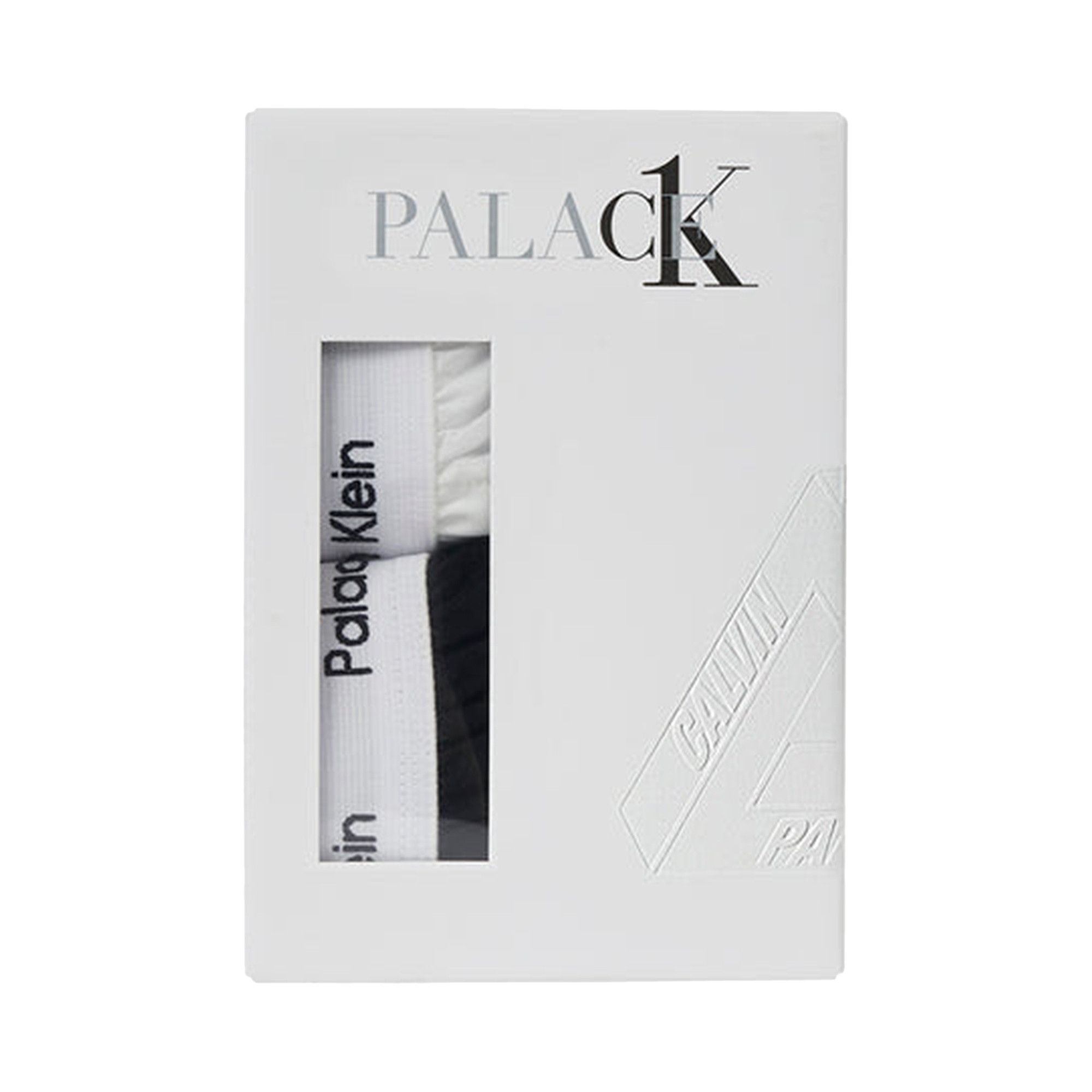 Size l Palace x Calvin Klein Woven Boxers 2Pk 'Classic White/Black'