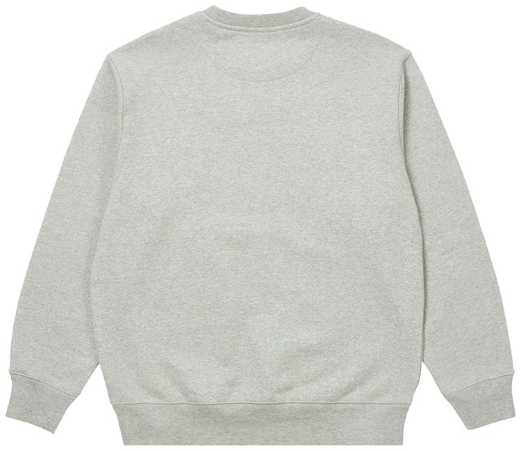 Palace x Calvin Klein Crew Light Grey Heather