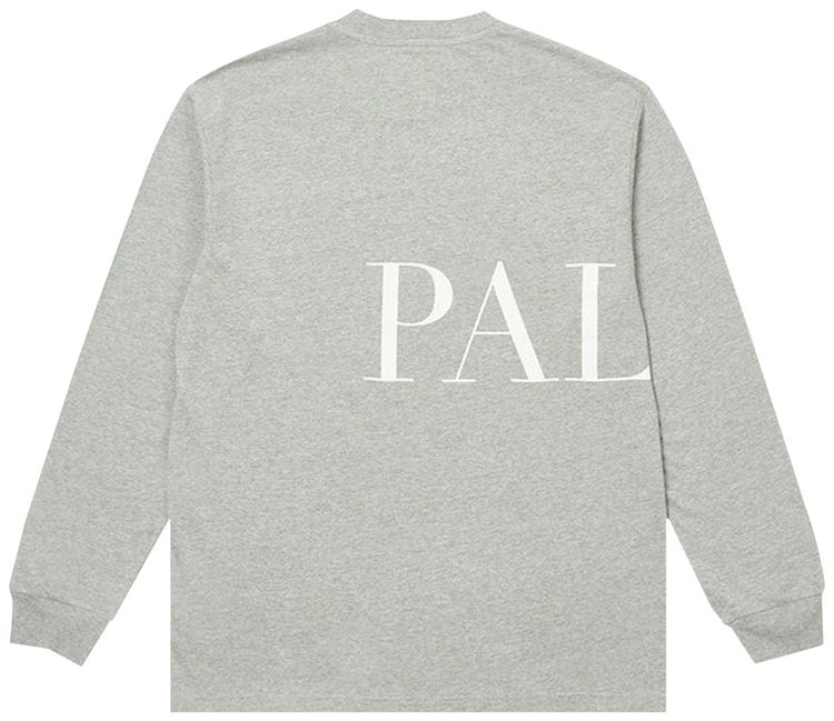 Palace x Calvin Klein Long Sleeve Light Grey Heather