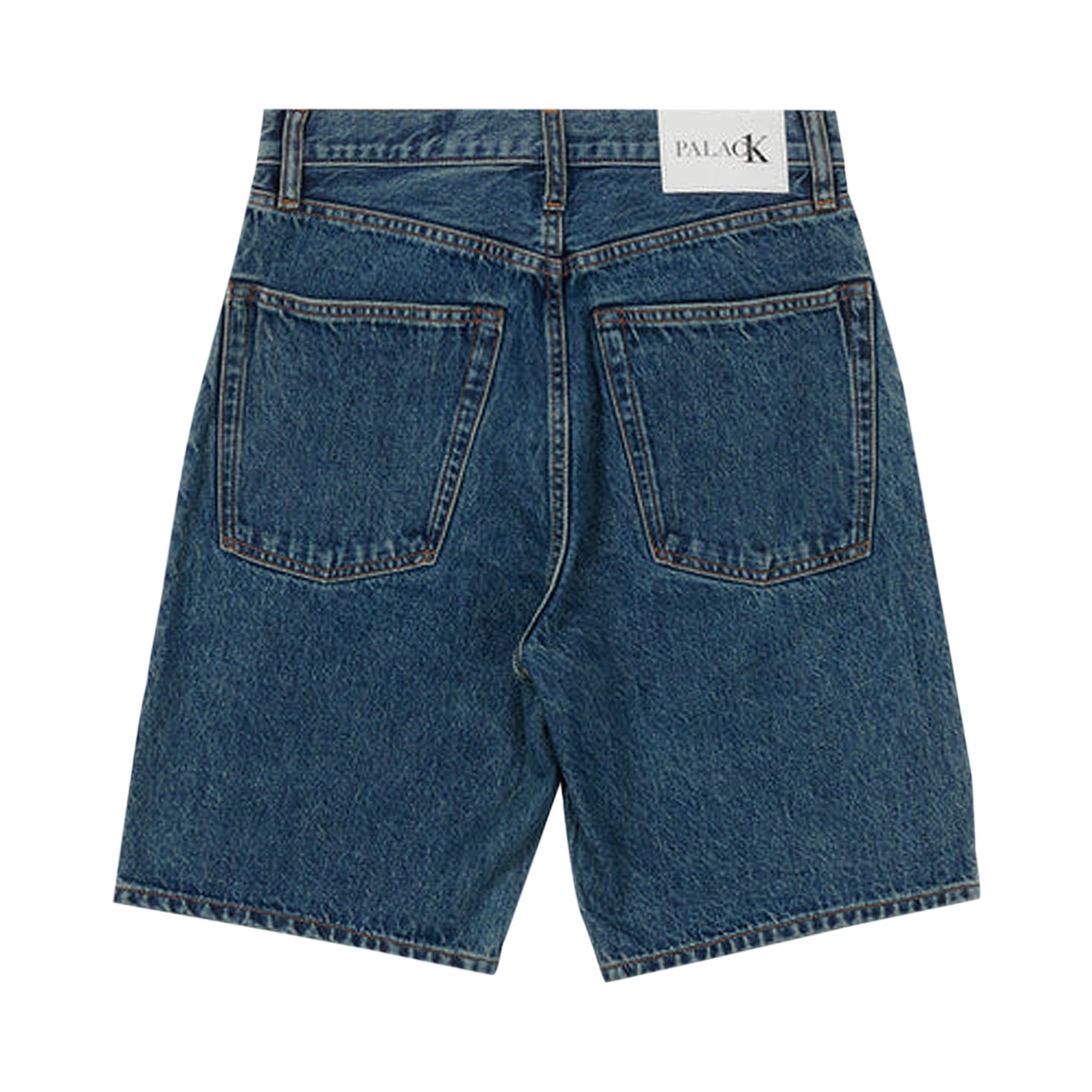 Buy Palace x Calvin Klein Baggy Shorts 'Tinted Sandstone Indigo' - 40300UC  400 | GOAT