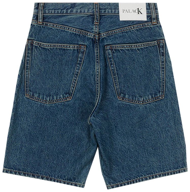 Palace x Calvin Klein Baggy Shorts Tinted Sandstone Indigo