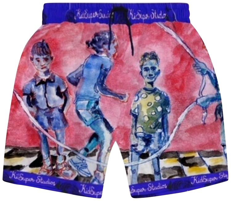 KidSuper Jumprope Shorts Multicolor
