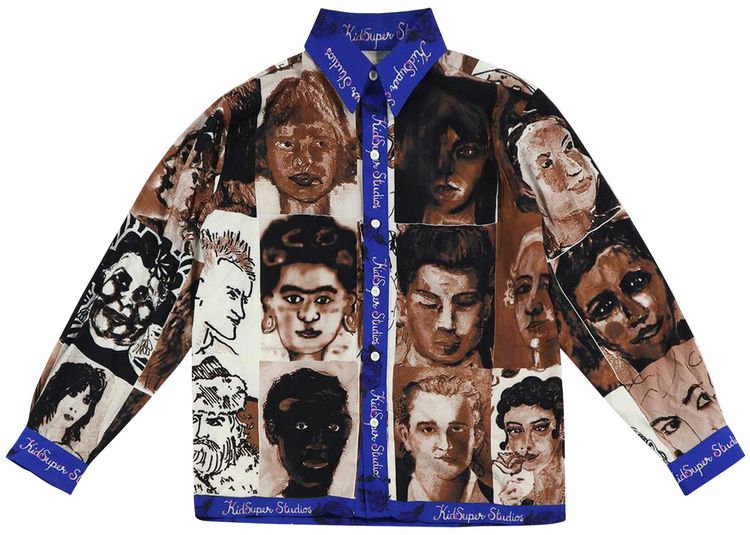 KidSuper Portraits Buttonup Multicolor