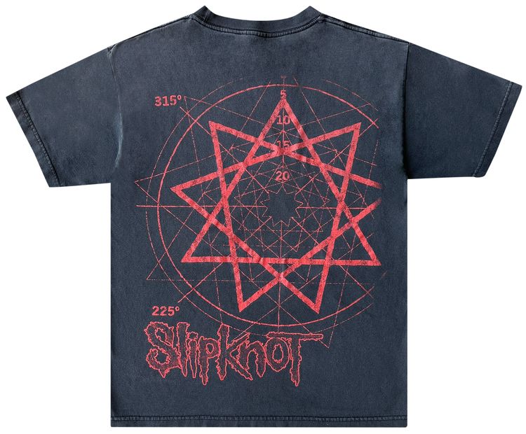 Pre Owned 2000s Slip Knot Tee Black