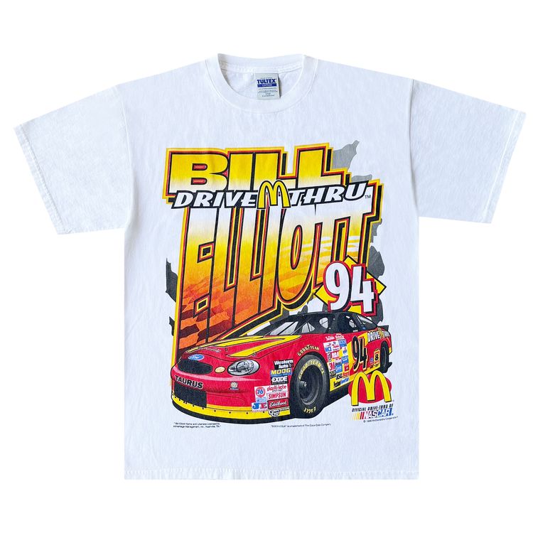 Pre Owned 1999 Bill Elliott Racing Tee White