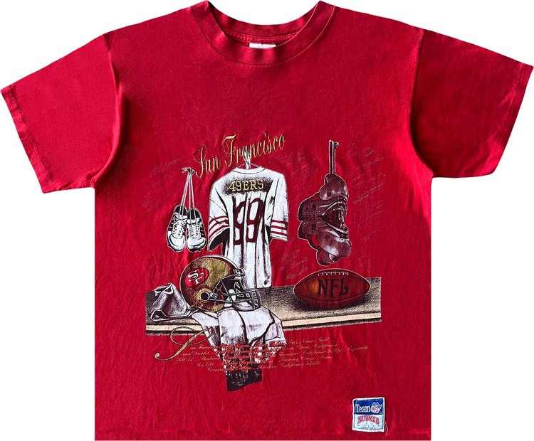 Pre-Owned 1990's San Francisco 49ers Tee 'Red'
