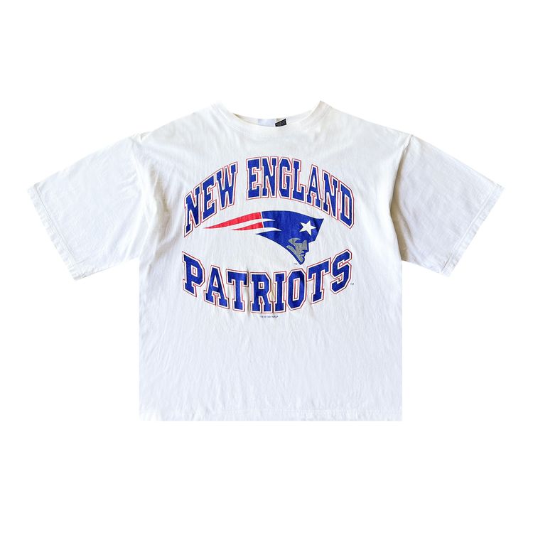 Pre Owned 1997 New England Patriots Tee White