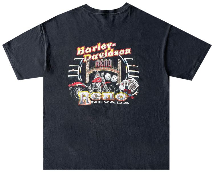 Pre Owned 1990s Harley Davidson Reno Tee Black