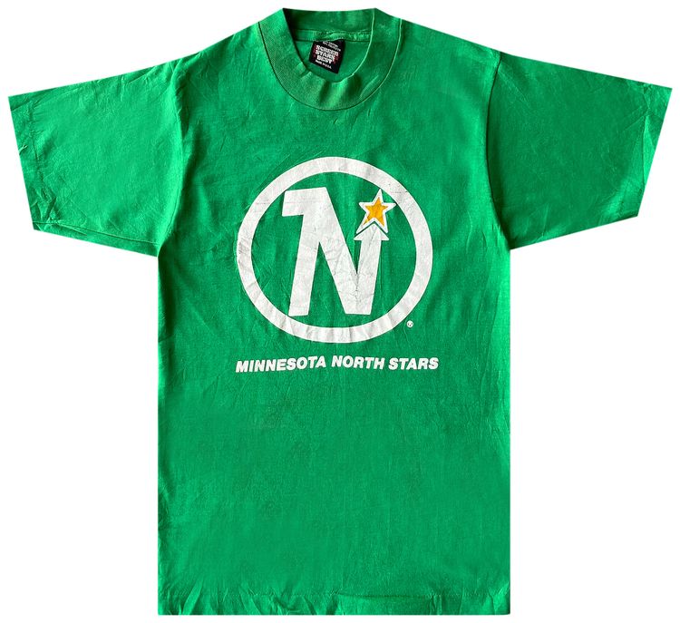 Pre Owned 1980s Minnesota North Stars Tee Green