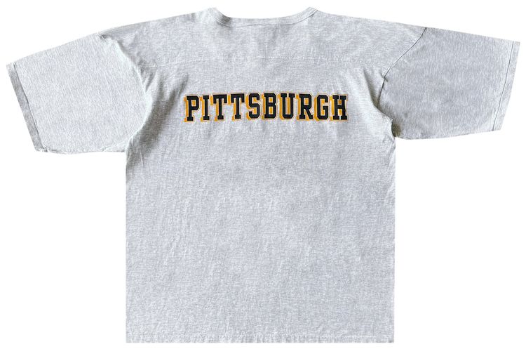 Pre Owned 1993 Pittsburgh Penguins V Neck Tee Ash