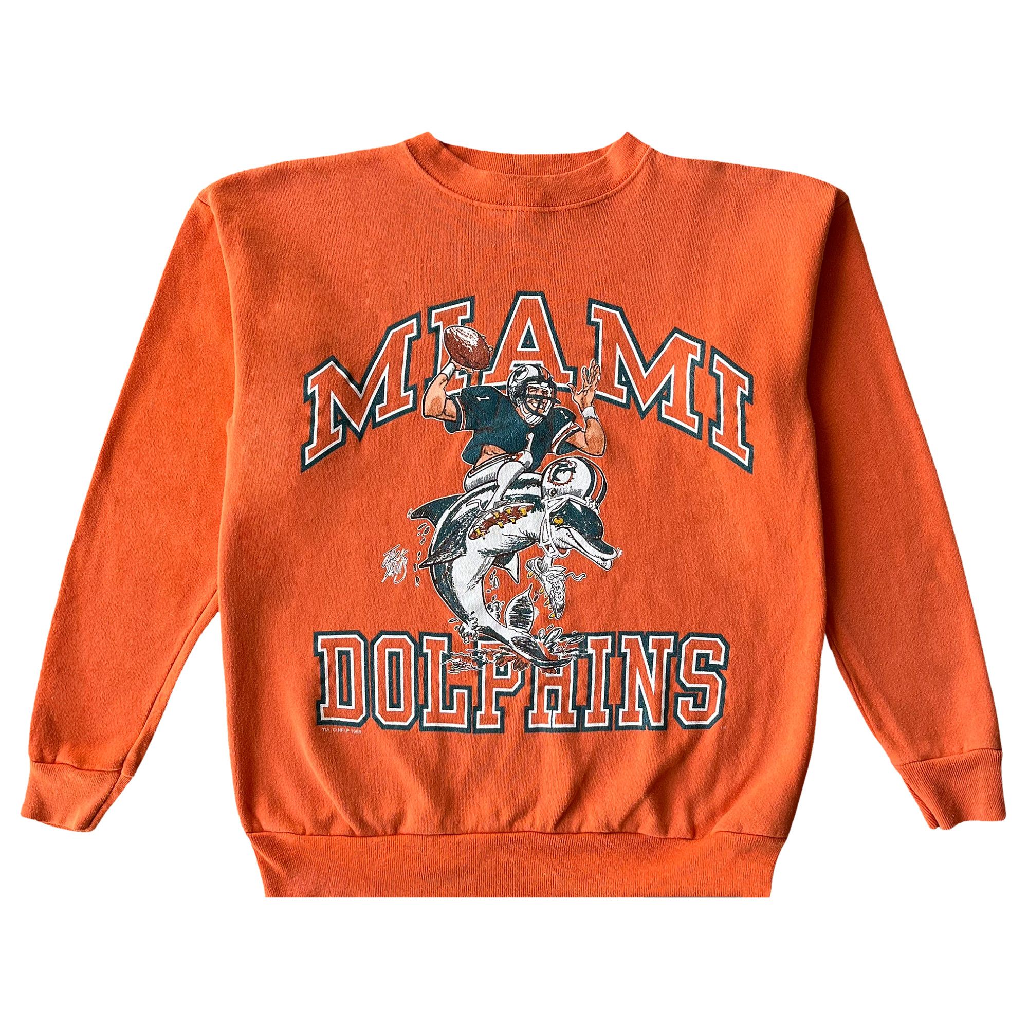 Miami dolphins shop orange sweatshirt