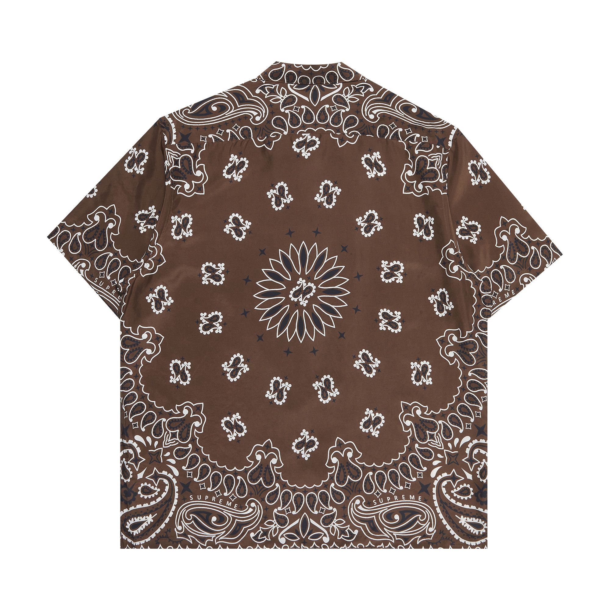 正規通販 Buy Supreme SS21S4 - 'Brown' Shirt Short-Sleeve Silk Bandana シャツ