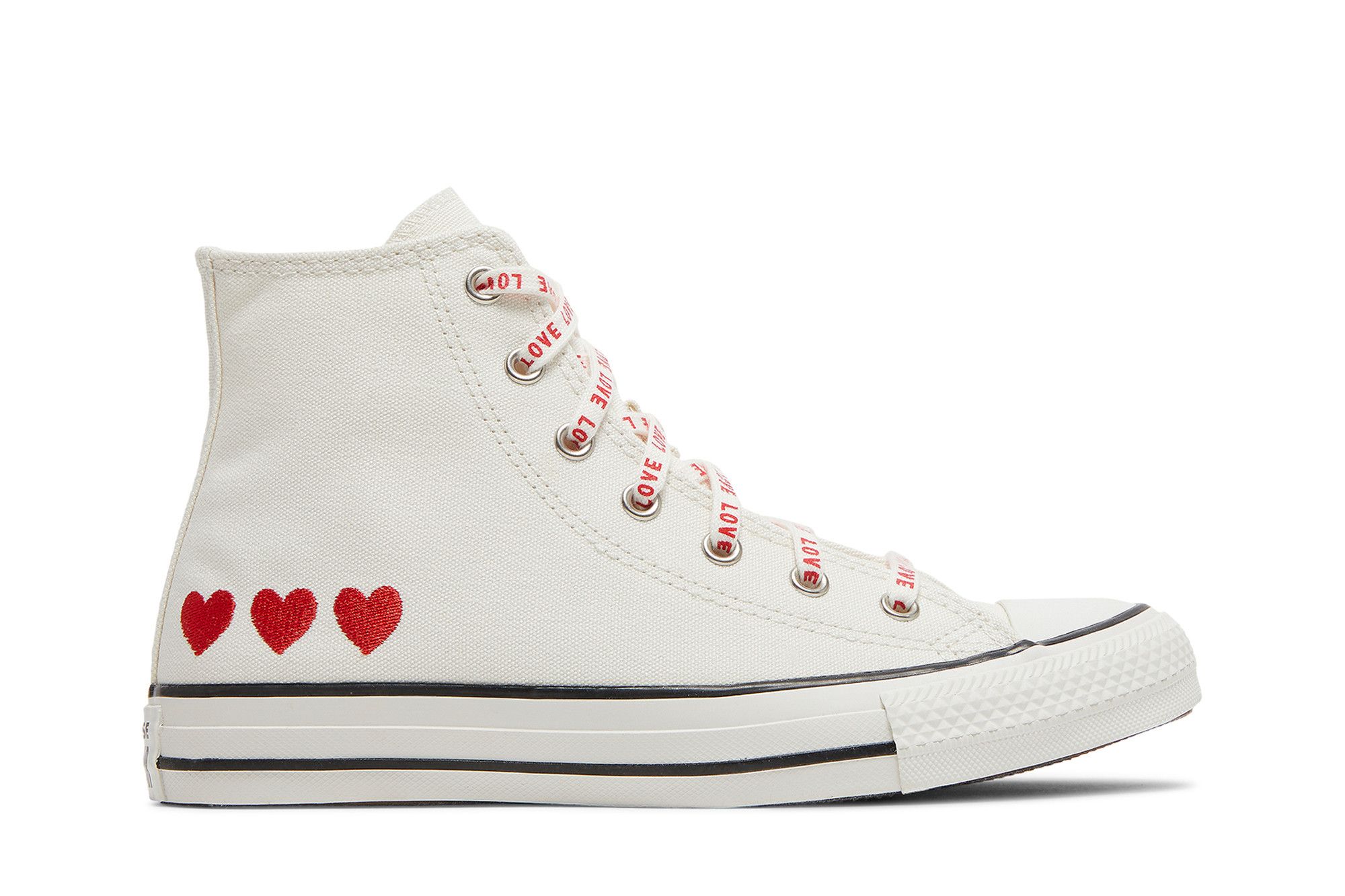Converse with outlet love hearts
