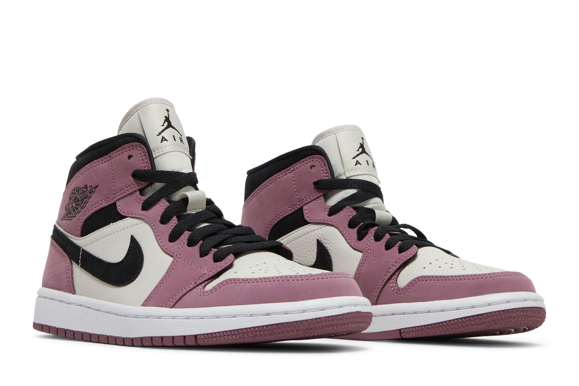 Buy Wmns Air Jordan 1 Mid SE Berry Pink DC7267 500 GOAT