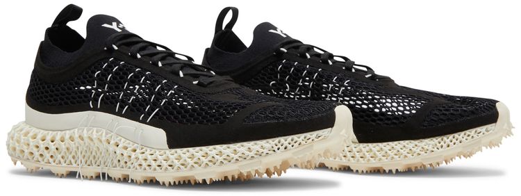 Adidas Y 3 Runner 4D Halo Black White