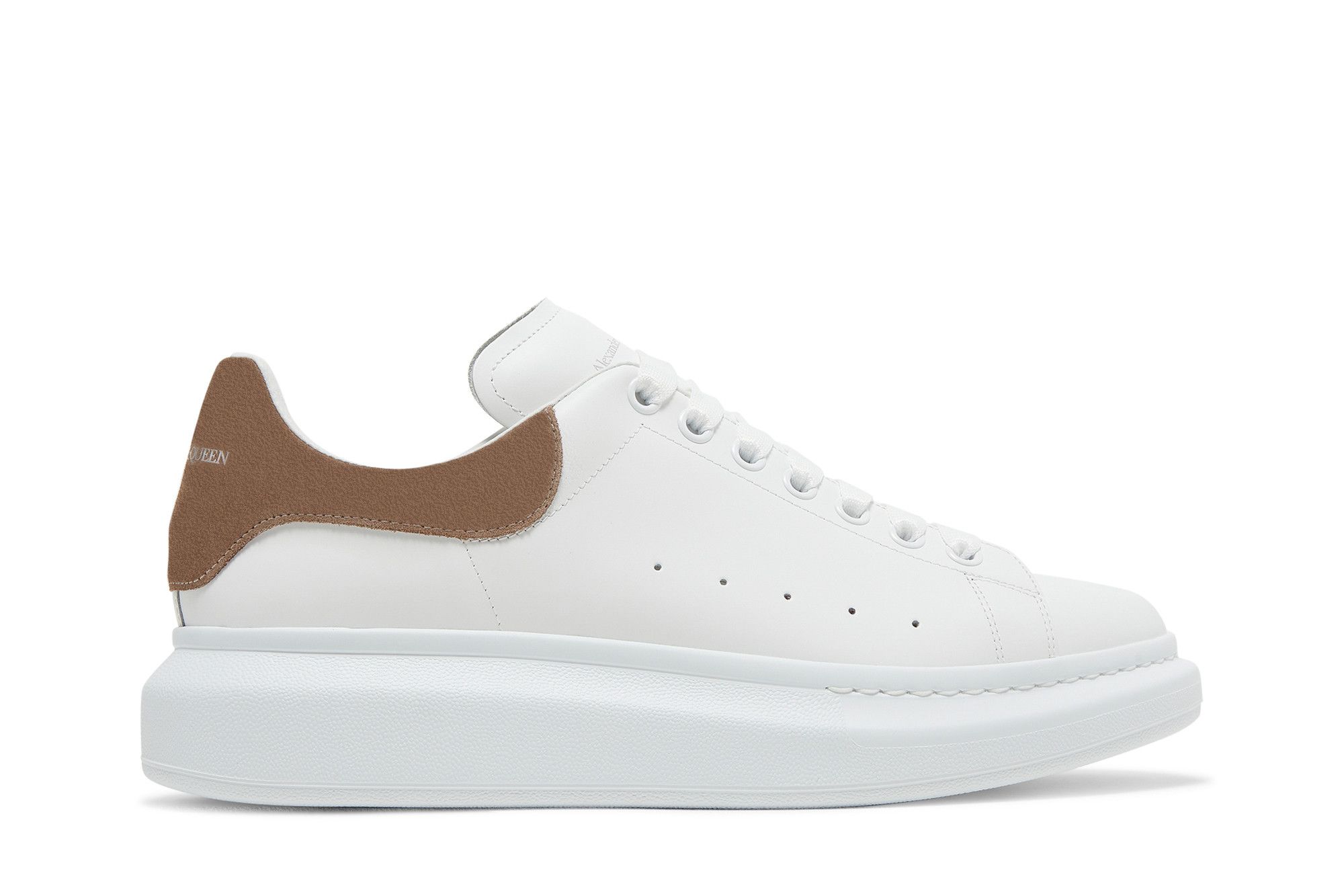Buy Alexander McQueen Oversized Sneaker White Mole 553680 WIBN2 9784 GOAT