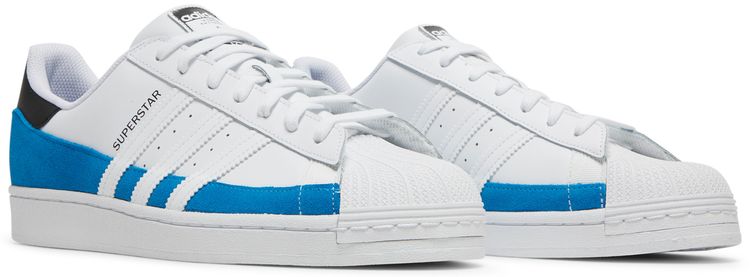 Adidas Superstar Bright Blue White