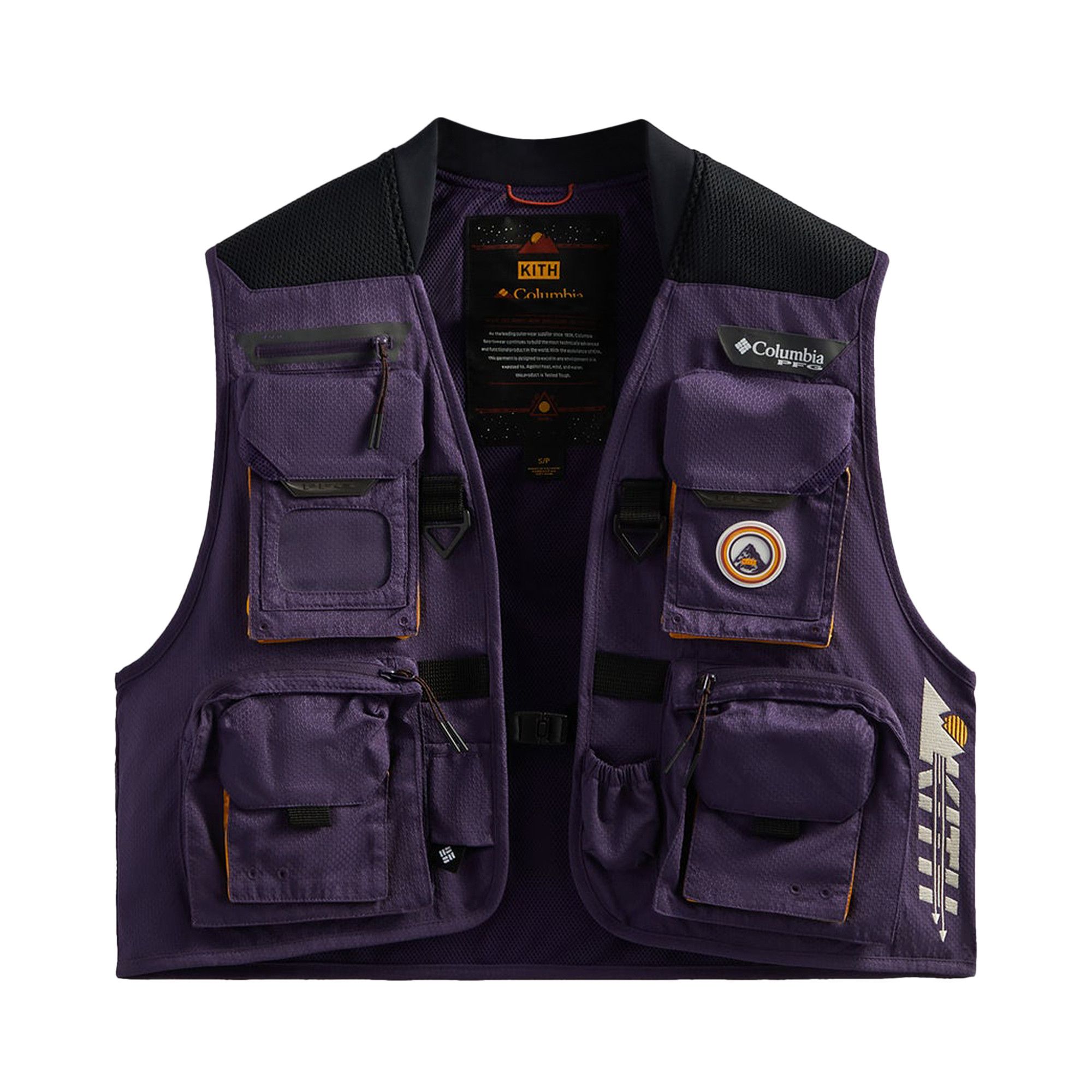 Buy Kith For Columbia Henrys Fork V Vest 'Cyber Purple' - XM8540