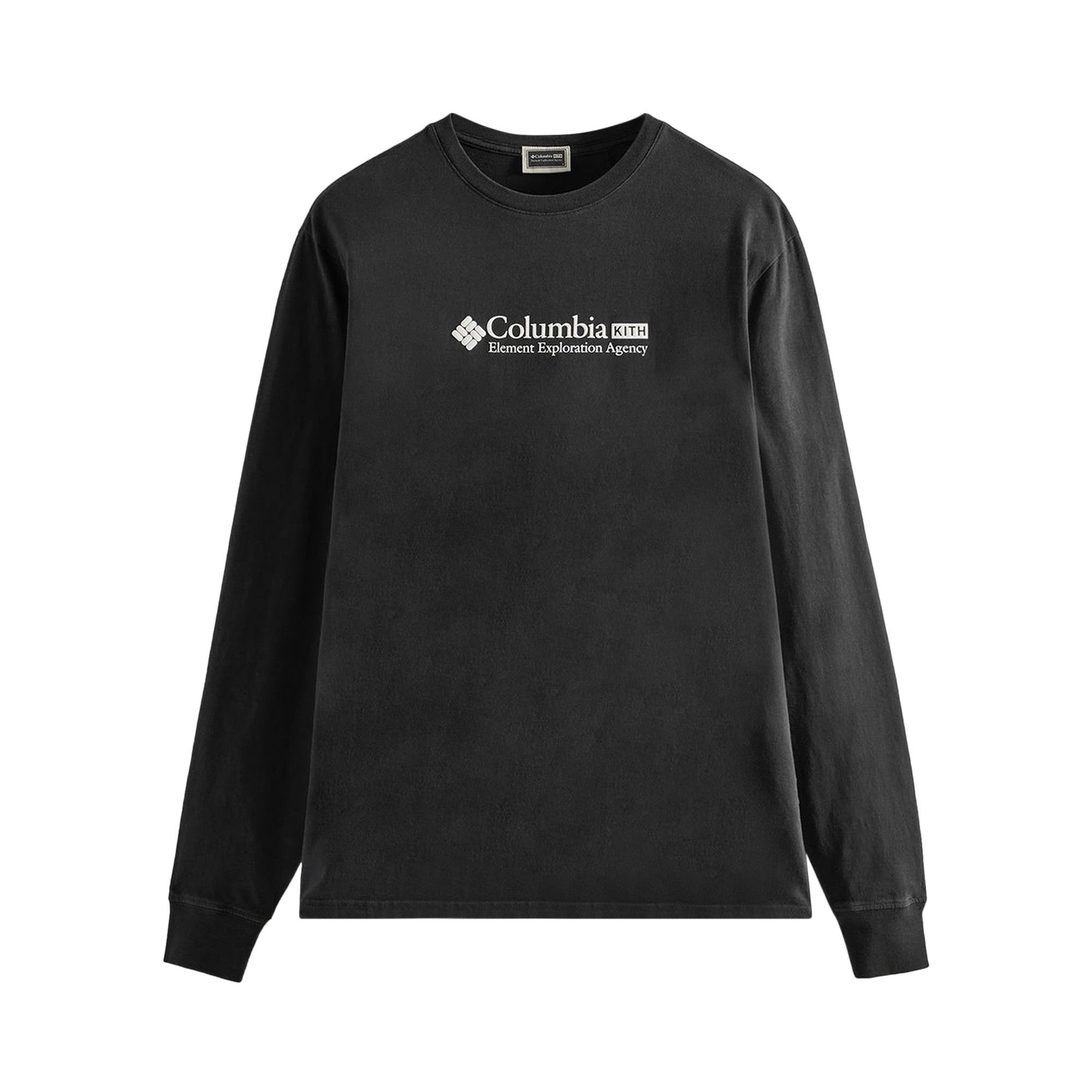 Size xxl Kith For Columbia Element Exploration Agency Long-Sleeve Tee  'Black'