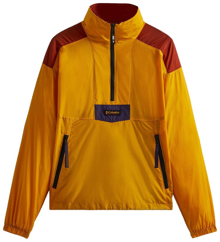Kith For Columbia Riptide Windbreaker Golden Yellow