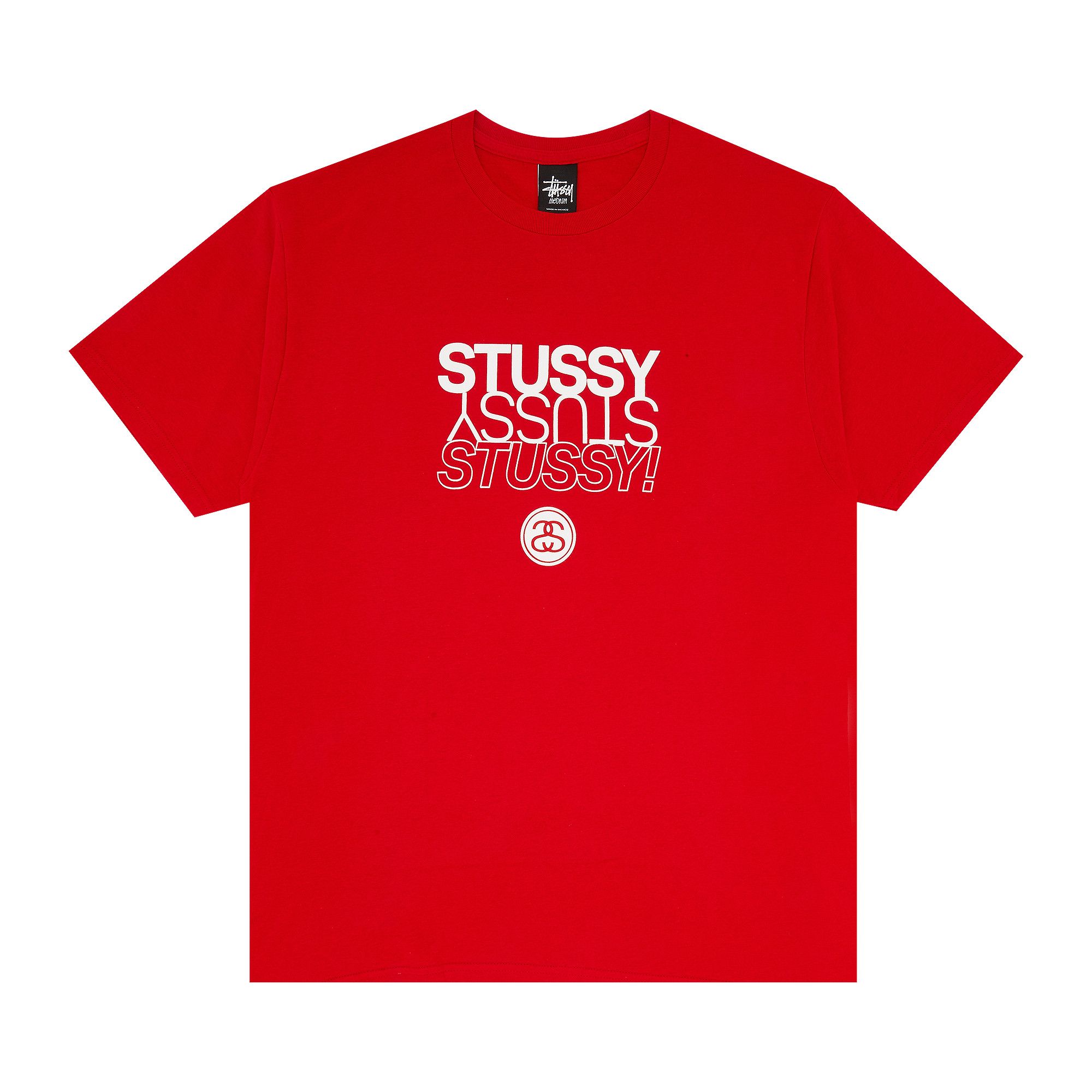 Buy Stussy Tee 'Red' - 0535 100000103SST RED | GOAT