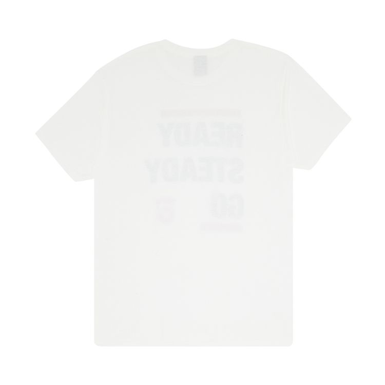 Stussy Ready Steady Go Tee White