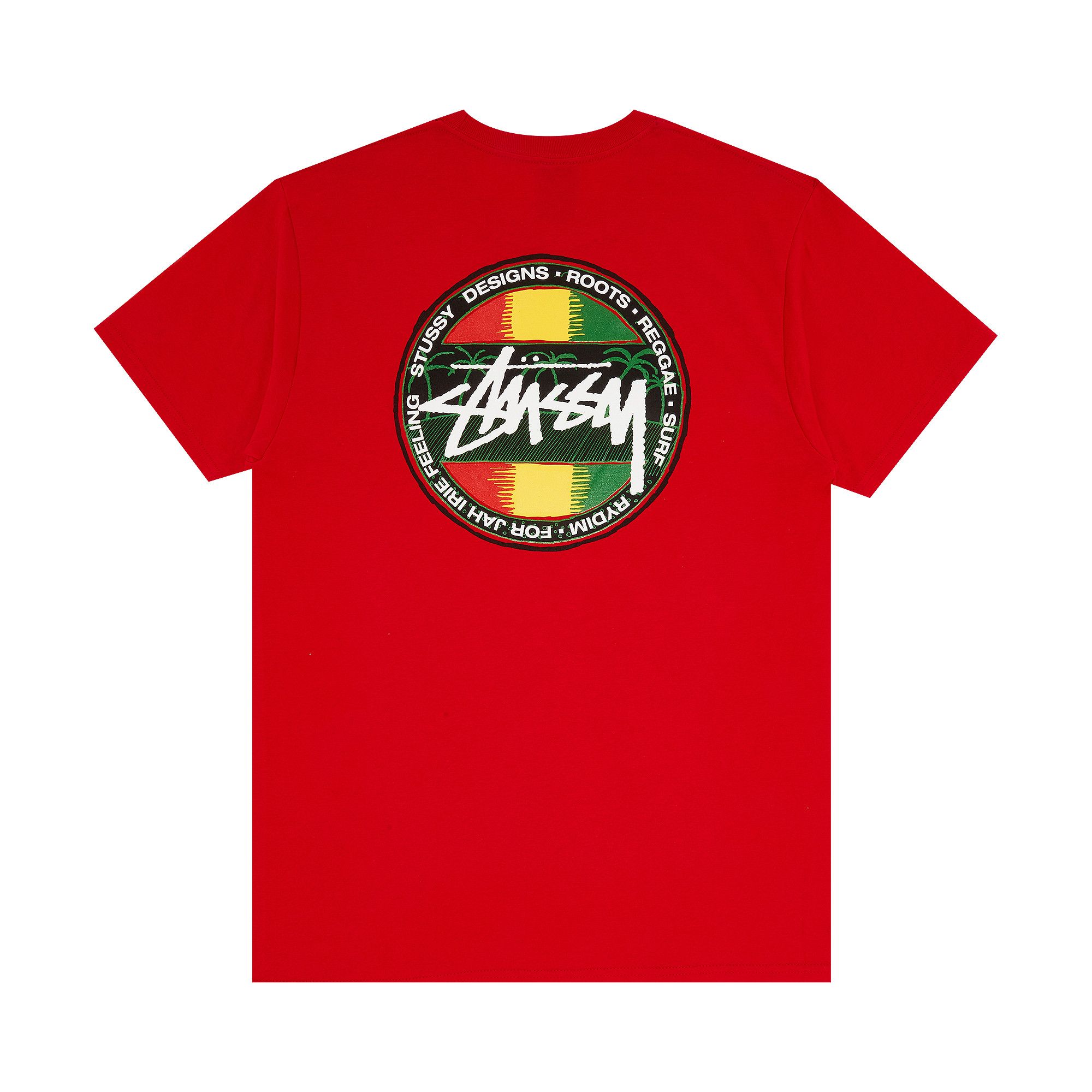 Buy Stussy Rasta Dot Tee Red 1903591 RED GOAT SA