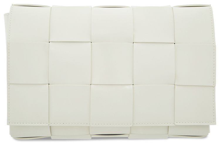 Bottega Veneta Small Cassette Bag WhiteGold