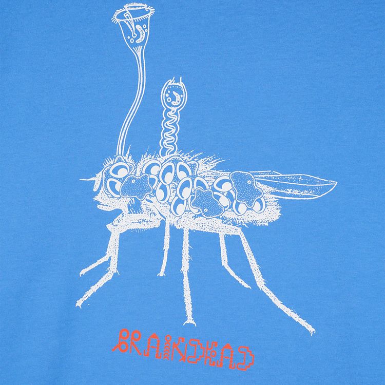 Brain Dead Worm In The Apple Long Sleeve Blue