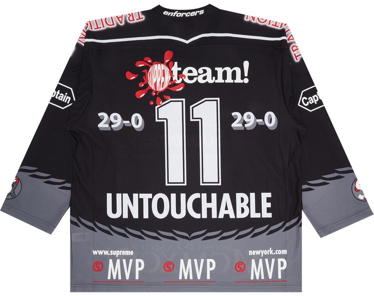 Supreme Eagle Hockey Jersey Black