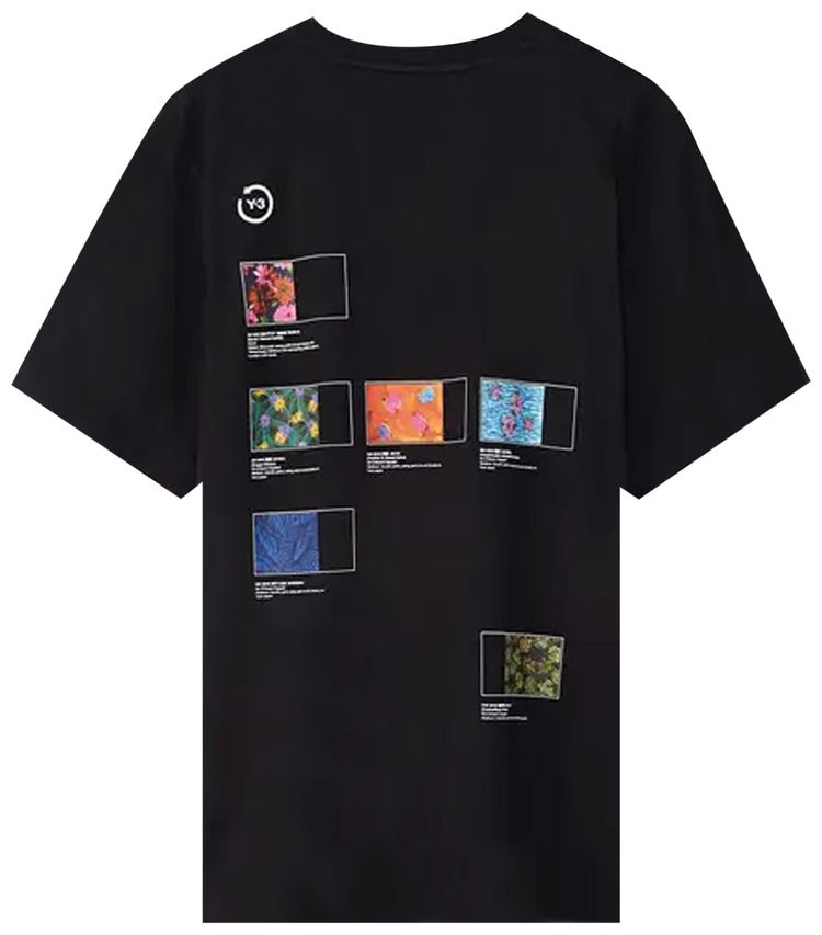 Y 3 Ch2 Index Tee Black