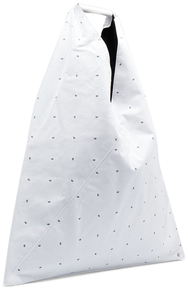 MM6 Maison Margiela Classic Japanese Handbag WhiteBlack