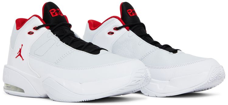 Air Jordan Max Aura 3 White University Red