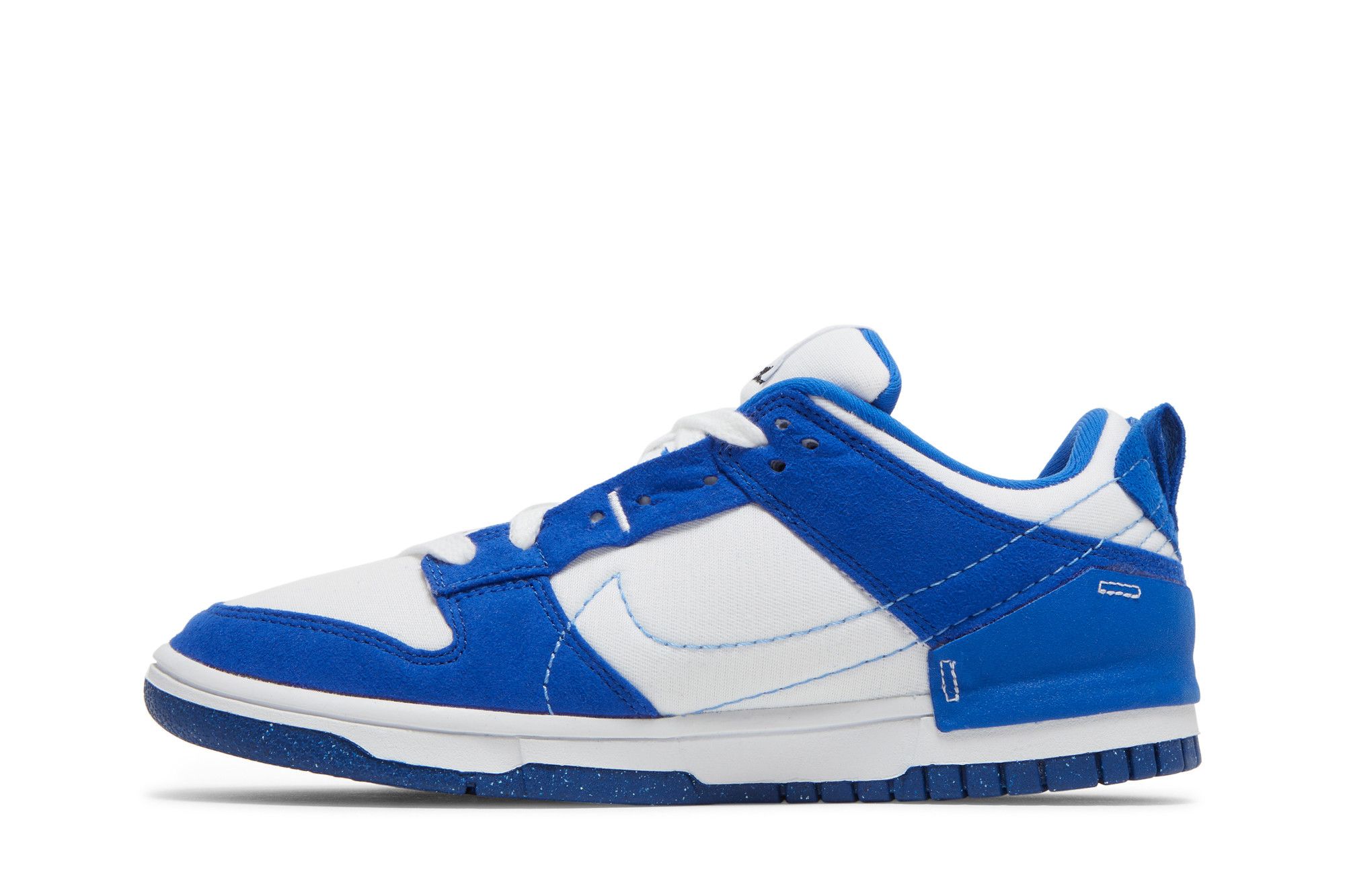 スニーカー Nike WMNS Dunk Low Disrupt 2 DH4402-102 NIKE W DUNK LOW DISRUPT 2 WHITE/UNIVERSITY BLUE-HYPER ROYAL