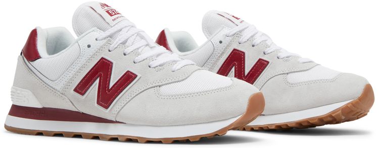 New Balance 574v2 White Red