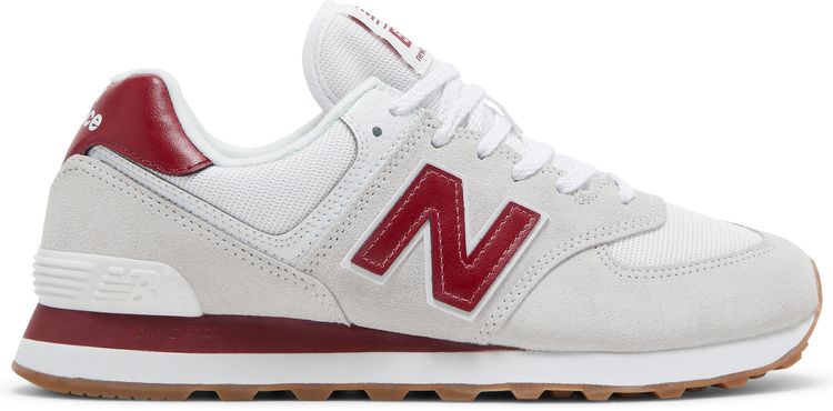 New Balance 574v2 White Red