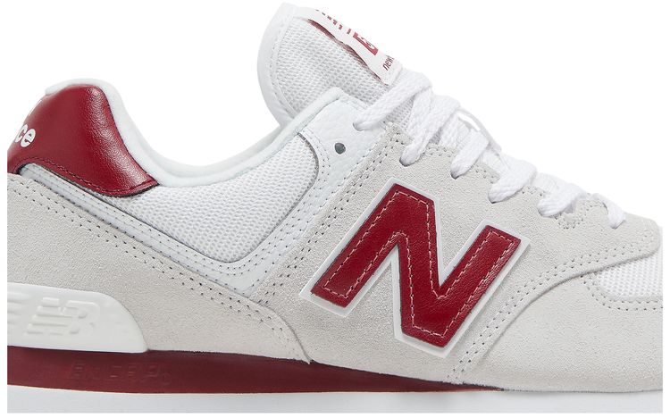 New Balance 574v2 White Red