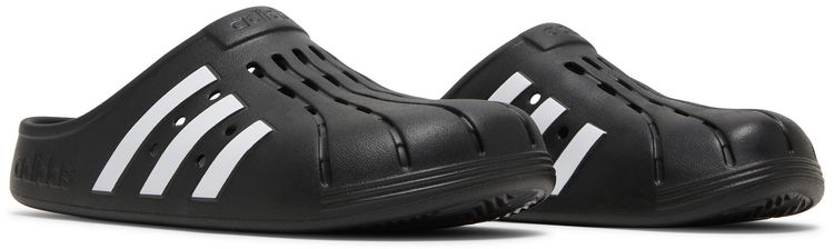 Adidas Adilette Clog Black White