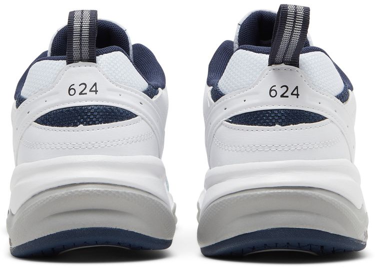 New Balance 624 White Navy