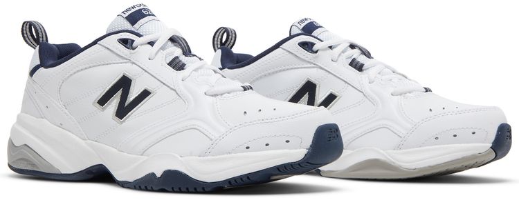 New Balance 624 White Navy