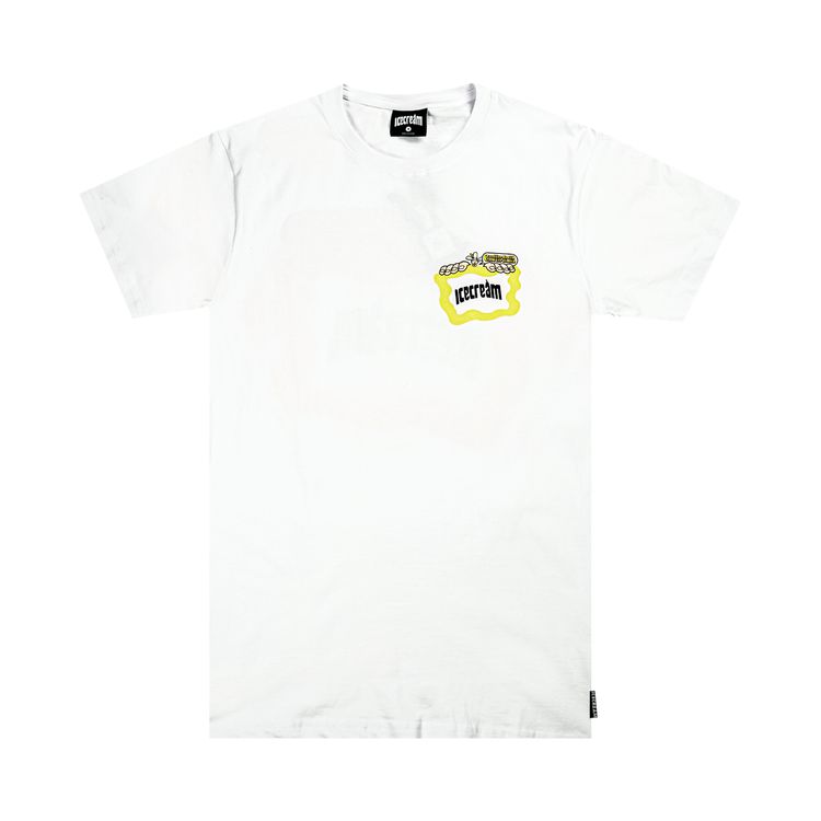 Icecream Health And Wealth Tee White