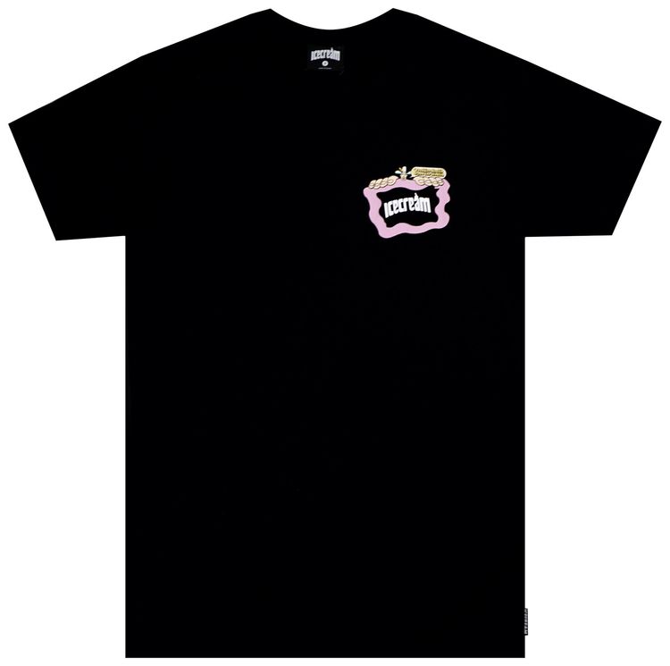 Icecream Health And Wealth Tee Black