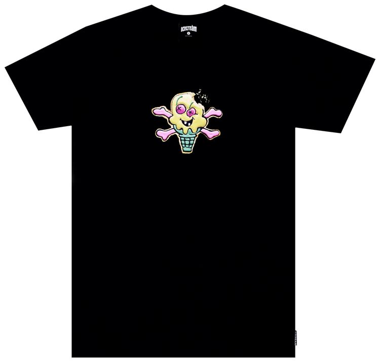 Icecream Cookies Tee Black