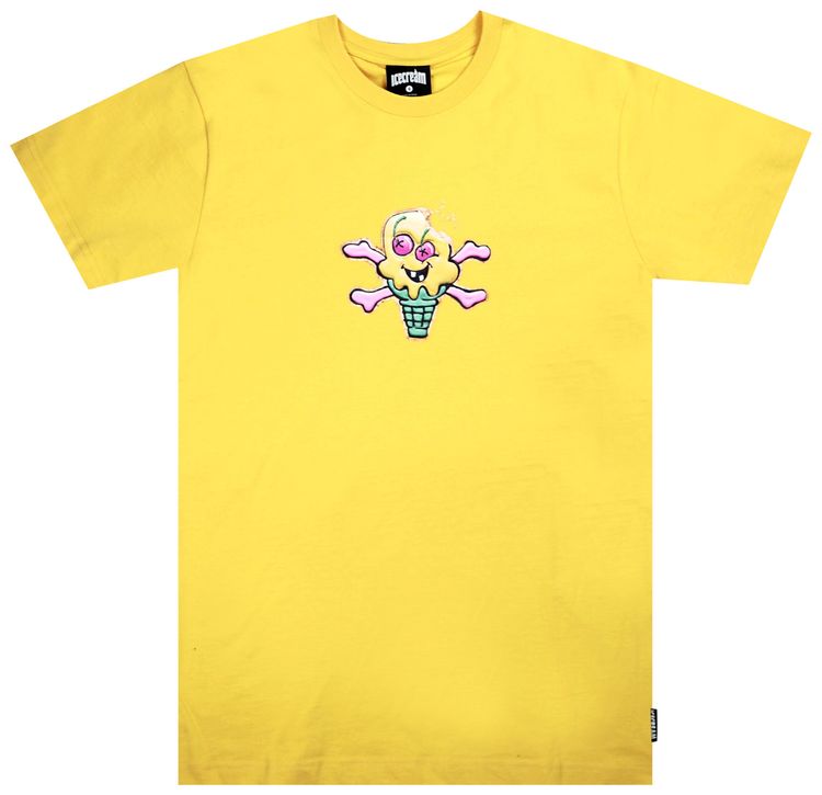 Icecream Cookies Tee Lemon Chrome