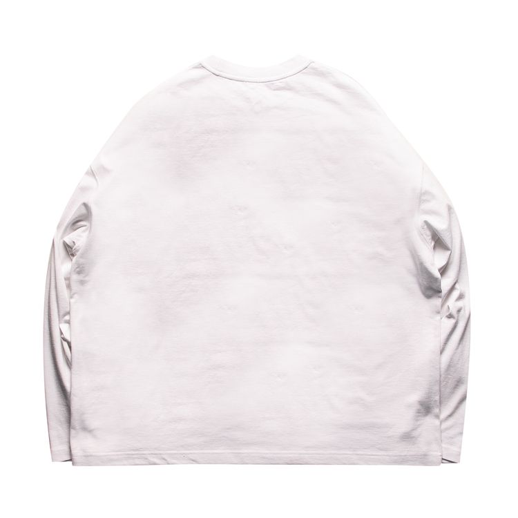 We11done Heart Long Sleeve T Shirt White