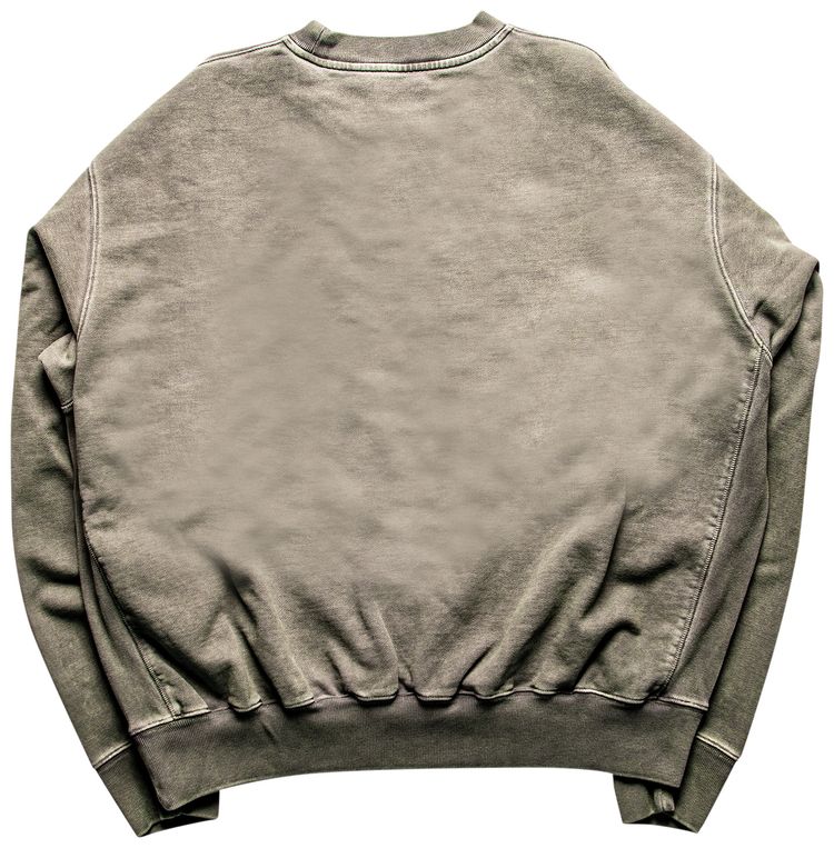 We11done Heart Sweatshirt Olive